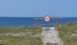 Vaikys nelegalius poilsiautojus iš pajūrio