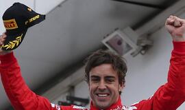 Vokietijos "Grand Prix" lenktynes laimėjo ispanas F. Alonsas