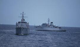 Baltijos jūroje - karo laivų pratybos
