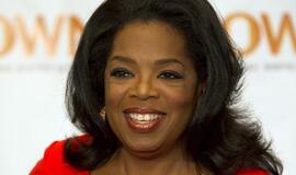 JAV laidų vedėja Oprah Winfrey - geriausiai uždirbanti garsenybė