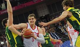 Lietuvos krepšinio rinktinė nusileido rusams