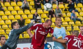 Panevėžio &quot;Ekrano&quot; treneris Valdas Urbonas po pralaimėjimo rumunams nebesitiki prasibrauti į kitą etapą