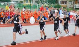 Gargžduose atidarytas 3 milijonų litų vertės sporto aikštynas