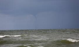 Baltijos jūroje sukosi viesulas