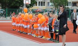 Gargžduose atidarytas 3 milijonų litų vertės sporto aikštynas