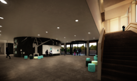 Naujo baseino Klaipėdos mieste vizualizacija