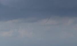 Baltijos jūroje sukosi viesulas