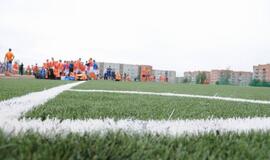 Gargžduose atidarytas 3 milijonų litų vertės sporto aikštynas