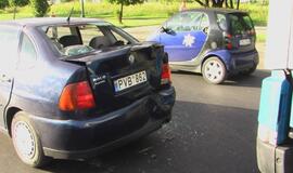 Neblaivus vairuojant veteranas vėl padarė avariją girtas