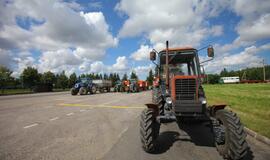 Grūdų karštinė veikia ir nieko dėtus vairuotojus