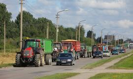 Grūdų karštinė veikia ir nieko dėtus vairuotojus