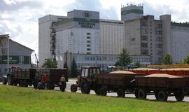 Grūdų karštinė veikia ir nieko dėtus vairuotojus