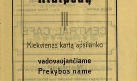 Jūros šventė 1934: saugomos kopos ir „Persil“ yra „Persil“