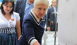 Seimo pirmininkė Klaipėdos mugėje