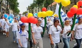 Pražygiavo iškilminga Jūros šventės eisena