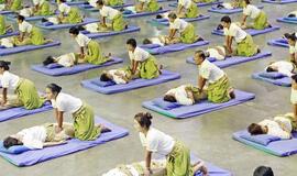 Tailande pasiektas sinchroniško grupinio masažo rekordas