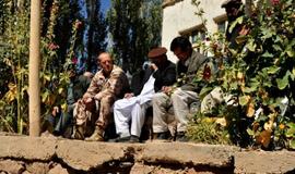 Lietuvos kariai patruliavo Afganistano Goro provincijos Tulak rajone