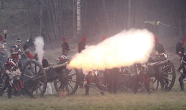 Rusijoje atkartotas Borodino mūšis