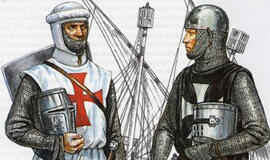 Viduramžių teutonų riteriai piketu reikalaus pagarbos istorijai