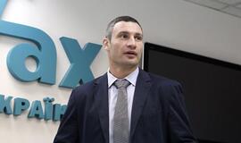 Vitalijus Kličko tikisi, kad jo partija rinkimuose surinks mažiausiai 15 proc. balsų