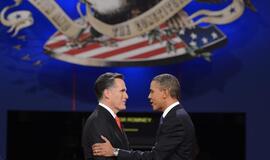 Barako Obamos ir Mito Romnio debatus stebėjo 67 mln. žmonių