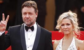 Filmo "Gladiatorius" žvaigždė Russell Crowe išsiskyrė su žmona