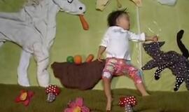 Japonijoje populiarėja miegančių vaikų menas