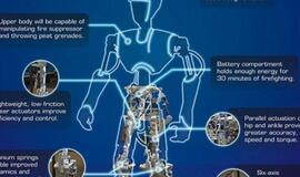 Mokslininkai sukonstravo robotą gaisrininką, kovojantį su ugnimi kariniuose laivuose