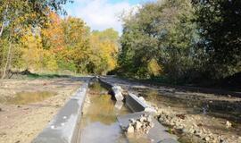 Išdarkytas dviračių takas sukėlė nerimą