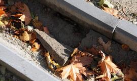 Išdarkytas dviračių takas sukėlė nerimą