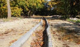 Išdarkytas dviračių takas sukėlė nerimą