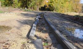 Išdarkytas dviračių takas sukėlė nerimą