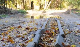 Išdarkytas dviračių takas sukėlė nerimą