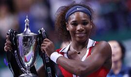 WTA čempionatą trečią kartą laimėjo amerikietė S. Viljams