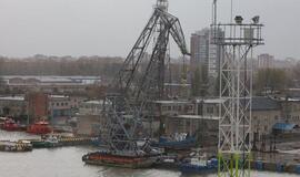 Akvatorija verčiama senos technikos sąvartynu