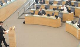 Į pirmąjį posėdį rinksis naujos kadencijos Seimas