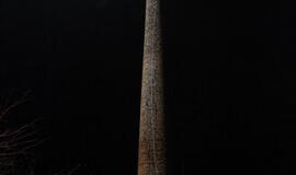 Pradėtas griauti Plytinės kaminas