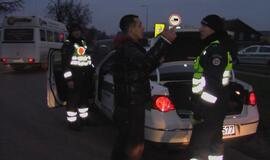 Plungės rajone pareigūnai tikrino visus iš eilės