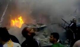 Sirijoje per savižudžio išpuolį žuvo 50 karių