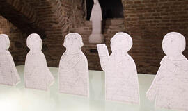 Ksenijos Jaroševaitės skulptūros surinktos į Advento parodą