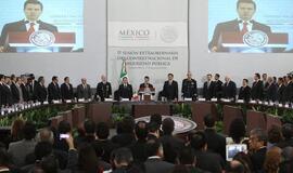 Meksikoje kuriamos naujos policijos pajėgos, skirtos kovai su nusikaltimais