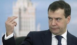 D. Medvedevas: Rusijai negresia negatyvūs scenarijai, sukurti forumo ekspertų