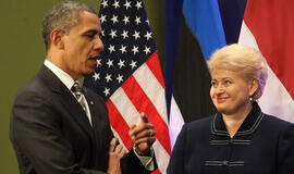 Pavasarį Dalia Grybauskaitė gali susitikti su Baraku Obama
