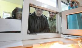 Klaipėdos nakvynės namai žiemą