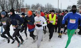 Šaltis ir sniegas bėgikų neišgąsdino