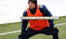 "Ekraną" papildė Latvijos futbolininkas I. Kozlovas