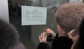 Užrakintas Ūkio bankas šokiravo žmones