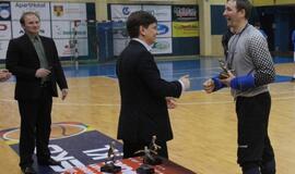 Klaipėdos salės futbolo pirmenybių finalas: "Klaipėdos universitetas" - "Baltai" 7:2