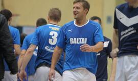 Klaipėdos salės futbolo pirmenybių finalas: "Klaipėdos universitetas" - "Baltai" 7:2