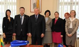 Klaipėdos ir Kaliningrado bendradarbiavimo programos pasirašymas